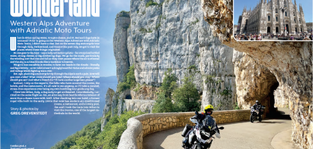 motorcycle tour through europe